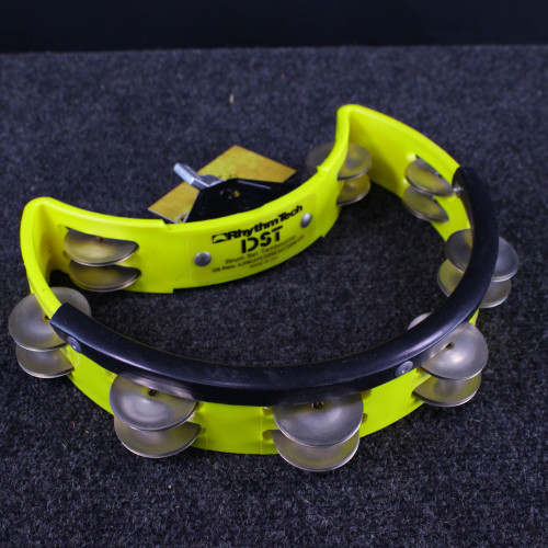 Vist Large View of Product Image Which is Used Rhythm Tech DST DRUM SET TAMBOURINE YELLA Percussion Instrument