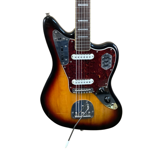 Vist Large View of Product Image Which is Used Squier JAGUAR Electric Guitar Sunburst 6-String