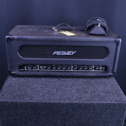 Vist Large View of Product Image Which is Used Peavey TRANSTUBE SUPREME W/ FTSW Solid State Guitar Head