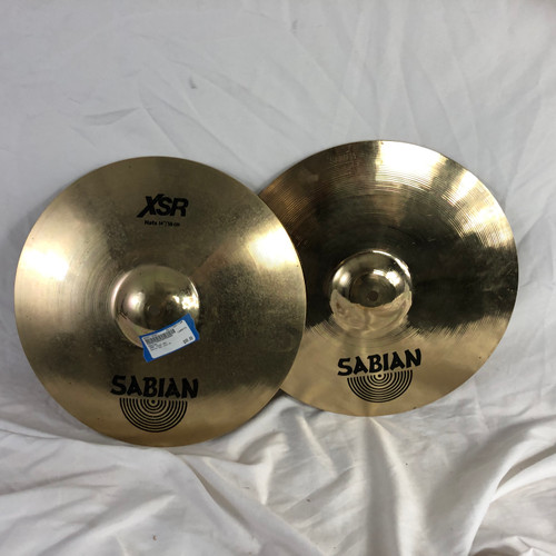 Vist Large View of Product Image Which is Used Sabian XSR 14IN HH Hi Hat Cymbals 14"