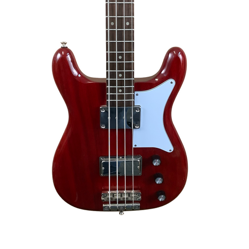 Vist Large View of Product Image Which is Used Epiphone NEWPORT Bass Guitar Red 4-String