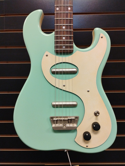 Vist Large View of Product Image Which is Used Danelectro 63 REISSUE Electric Guitar Green 6-String