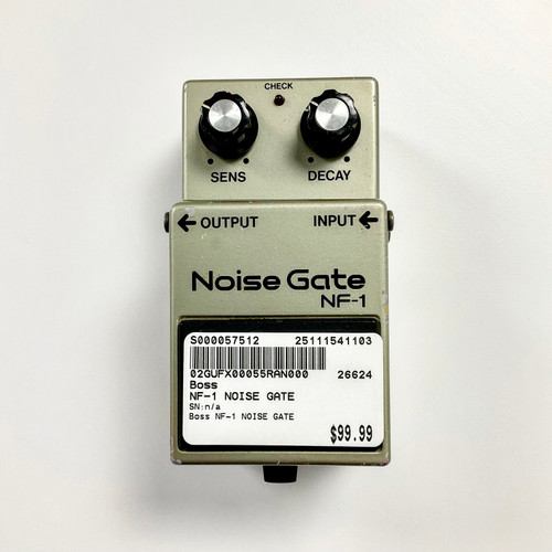 Vist Large View of Product Image Which is Used Boss NF-1 Noise Gate Guitar Effects Pedal