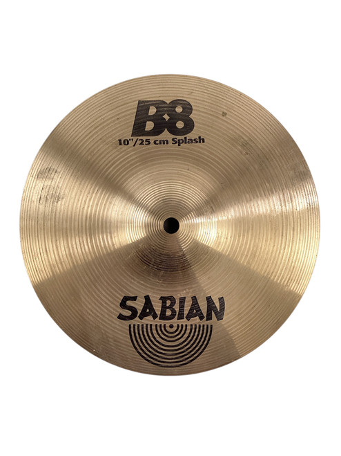 Vist Large View of Product Image Which is Used Sabian B8 Splash Cymbal 10"