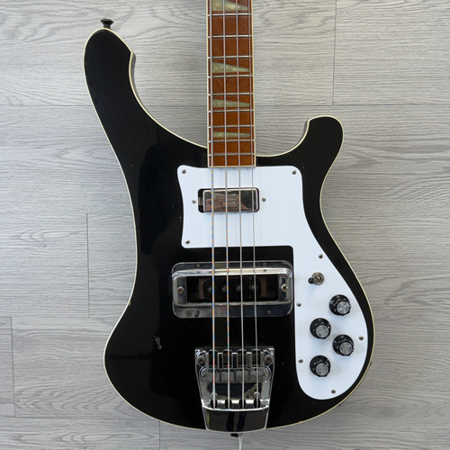 Vist Large View of Product Image Which is This bass is being sold AS IS/No Returns as well as for local pickup only. Both truss rods are completely maxed out (all the way tight), the bridge pickup cover is missing, the neck pickup has been replaced with a Seymour Duncan, and the bass has a lot of general wear as shown in the pictures.



Priced accordingly, come on in and see it! --MGR Littleton