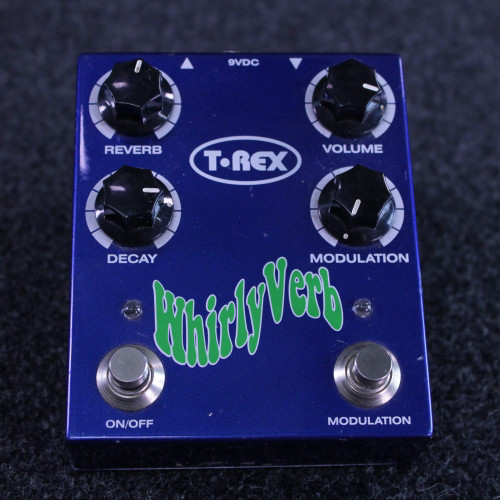 Vist Large View of Product Image Which is Used T-Rex Engineering WHIRLYVERB REVERB AND MODULATION Reverb Pedal