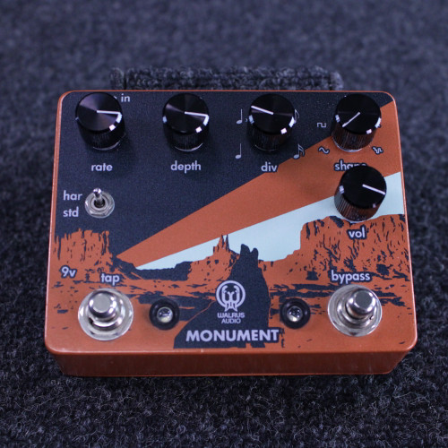 Vist Large View of Product Image Which is Used Walrus Audio MONUMENT HARMONIC TAP TREMOLO Tremolo Pedal