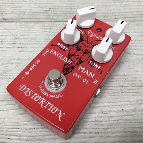Vist Large View of Product Image Which is Used Pigtone English Man DT-01 Distortion Pedal