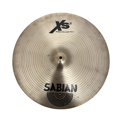 Vist Large View of Product Image Which is Used Sabian 18-INCH XS20 MEDIUM THIN CRASH Crash Cymbal 18"