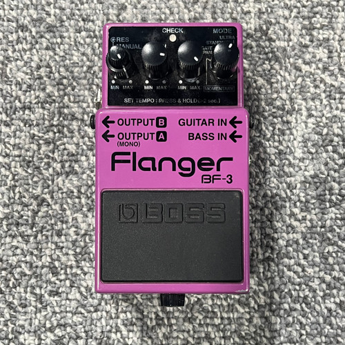 Vist Large View of Product Image Which is Used BOSS BF-3 FLANGER Guitar Pedal