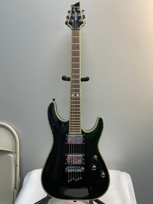 Vist Large View of Product Image Which is Used Schecter DIAMOND SERIES C-1 ELITE Super S Electric Guitar Black 6-String