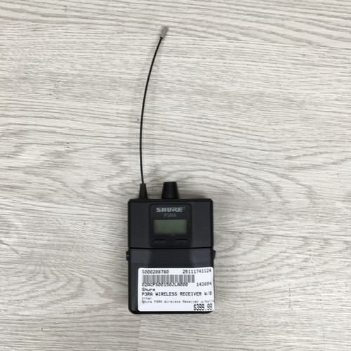 Vist Large View of Product Image Which is Used Shure P3RA WIRELESS RECEIVER W/BATTERY IEM Wireless System