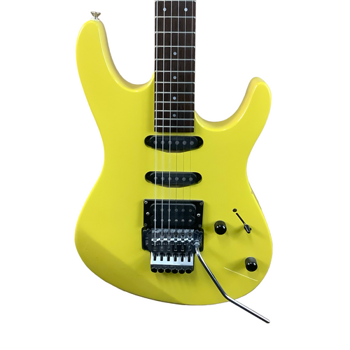 Vist Large View of Product Image Which is Used Ibanez RG-340 ROADSTAR Vintage S Type Electric Guitar Yellow 6-String