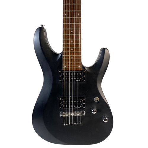 Vist Large View of Product Image Which is Used Schecter DIAMOND SERIES C-7 DELUXE Electric Guitar Black 7-String