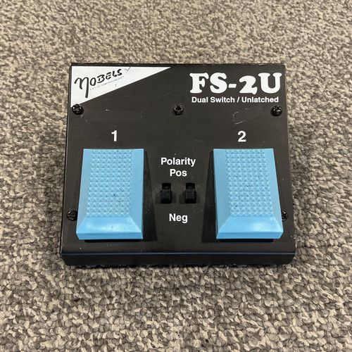 Vist Large View of Product Image Which is Used NOBELS FS-2U DUAL SWITCH Pedal