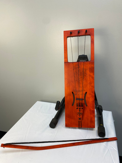 Vist Large View of Product Image Which is Used UKRAINIAN TAGELHARPA W/BOW Other Band Instrument