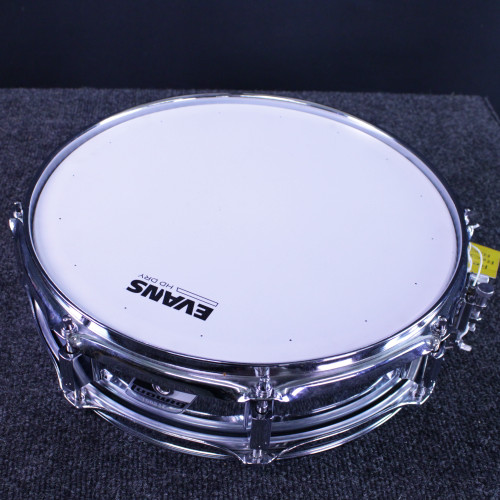 Vist Large View of Product Image Which is Used Ludwig LR313ST STEEL SNARE PICCOLO N.O.S. Metal Snare Drum 13"