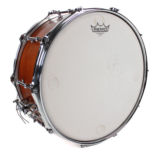 Vist Large View of Product Image Which is Used Ludwig UNIVERSAL MODEL MAHOGANY SNARE Wood Snare Drum 14"
