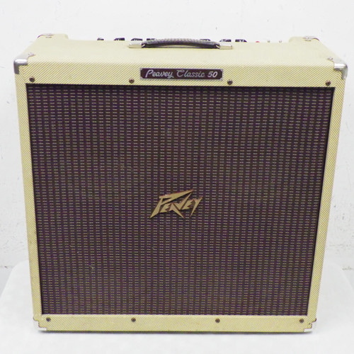 Vist Large View of Product Image Which is Used Peavey Classic 50 410 4 x 10 Tube Combo Amplifier 4 x 10