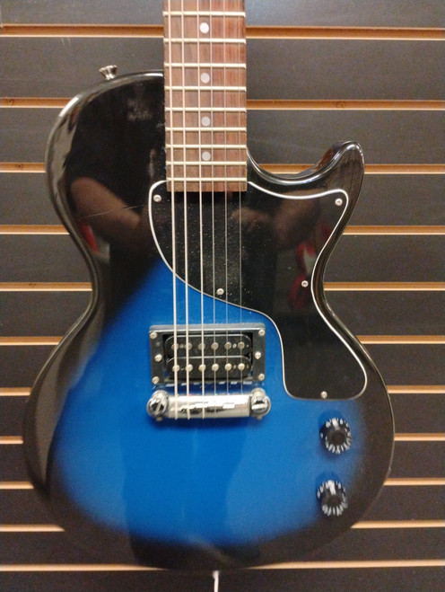 Vist Large View of Product Image Which is Used Epiphone LES PAUL JUNIOR MIK Electric Guitar Blue 6-String