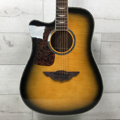 Vist Large View of Product Image Which is Used Keith Urban Player Left Handed Laminate Top Acoustic Guitar Sunburst