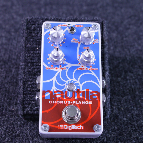 Vist Large View of Product Image Which is Used Digitech NAUTILA CHORUS/FLANGER PEDAL Chorus Pedal