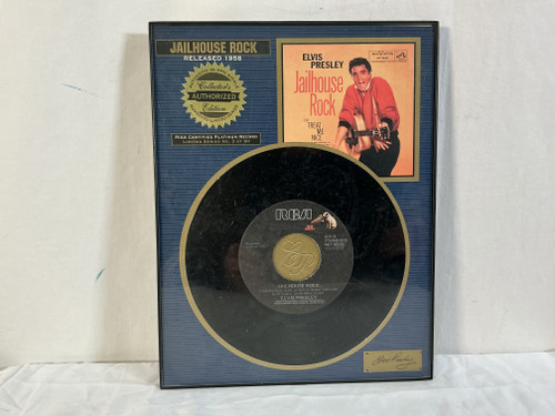 Vist Large View of Product Image Which is Used ELVIS FRAMED 45S Print Music