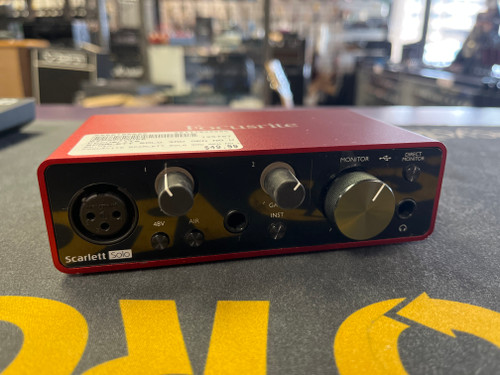 Vist Large View of Product Image Which is Used Focusrite SCARLETT SOLO 3RD GEN NO USB Computer Interface 2 A/D Recording Inputs