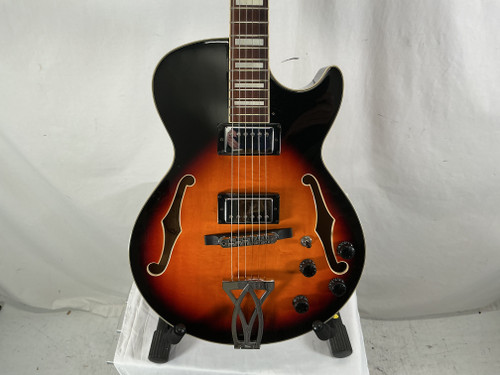 Vist Large View of Product Image Which is Used Ibanez AG75-BS ARTCORE Semi-Hollow Electric Guitar Sunburst 6-String