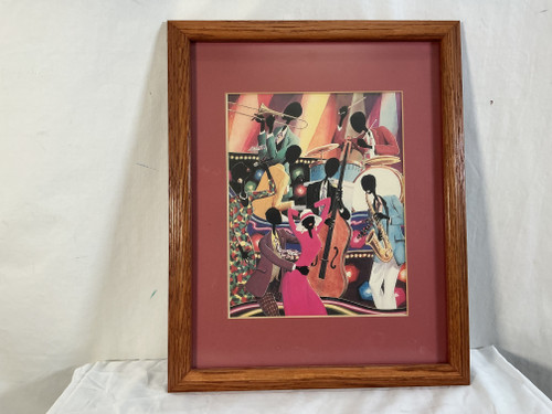 Vist Large View of Product Image Which is Used MUSIC ART IN FRAME Print Music