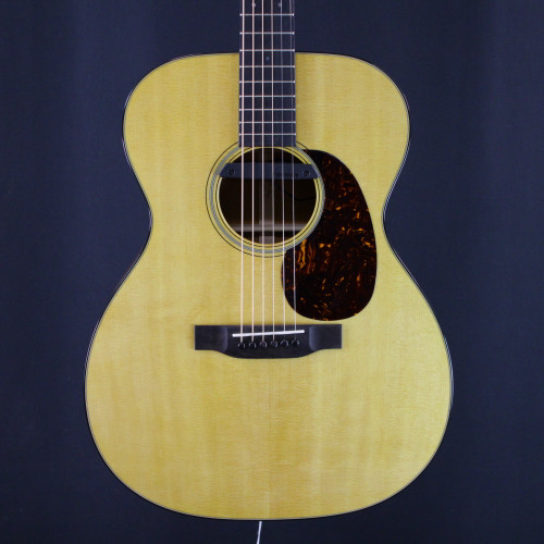 Vist Large View of Product Image Which is Used Martin 000-18 ACOUSTIC 2024 W/FISHMAN RARE EARTH Solid Top Acoustic Guitar Natural