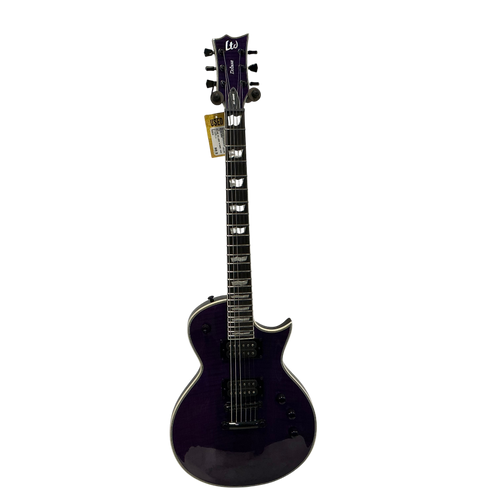 Vist Large View of Product Image Which is Used LTD DELUXE EC-1000 W/HARD CASE LP Type Electric Guitar Purple 6-String