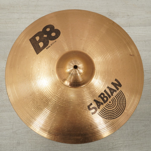 Vist Large View of Product Image Which is Used Sabian 20" B8 Ride Cymbal