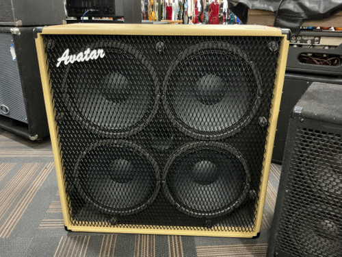 Vist Large View of Product Image Which is Used Avatar 4X12 4 OHM CAB 4 x 12 Bass Speaker Cabinet 4 x 12