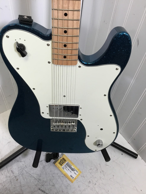 Vist Large View of Product Image Which is Used Squier ESQUIRE PARA TELE T Type Electric Guitar Blue 6-String