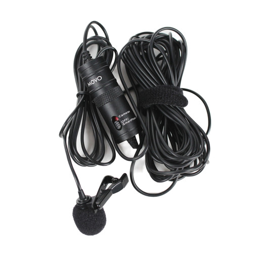 Vist Large View of Product Image Which is Used Movo CLIP ON MIC Microphone