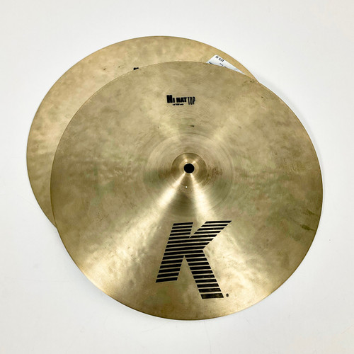 Vist Large View of Product Image Which is Used Zildjian 14IN K Hi-Hat Cymbals
