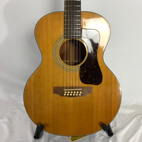 Vist Large View of Product Image Which is Used Guild F112 Vintage Solid Top Acoustic Guitar Wood