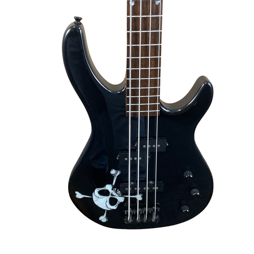 Vist Large View of Product Image Which is Used Squier MB-4 Bass Guitar Black 4-String