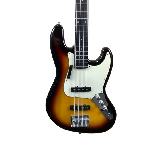 Vist Large View of Product Image Which is Used Donner STANDARD SERIES BASS Bass Guitar Sunburst 4-String