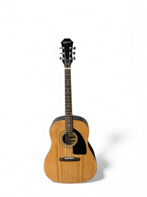 Vist Large View of Product Image Which is Used Epiphone AJ-100NA Laminate Top Acoustic Guitar Natural