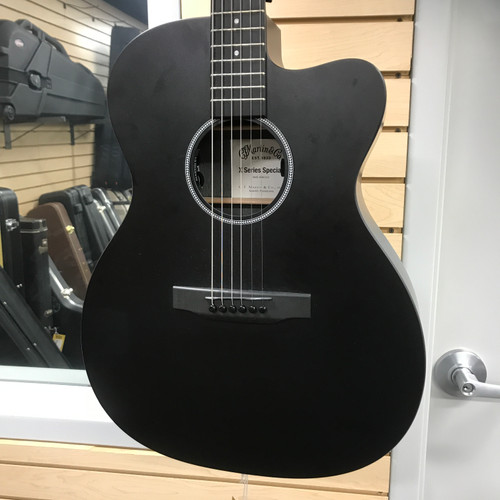 Vist Large View of Product Image Which is Used Martin X SERIES SPECIAL Laminate Top Acoustic Guitar Black
