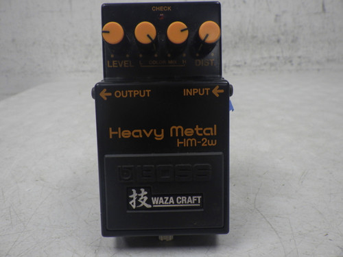 Vist Large View of Product Image Which is Used Boss Hm-2 W Heavy Metal Distortion Pedal