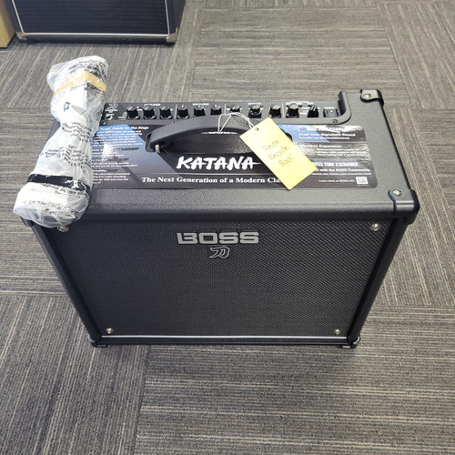 Vist Large View of Product Image Which is Used Boss KATANA 50 GEN 3 50W AMP Solid State Guitar Amp 1 x 12
