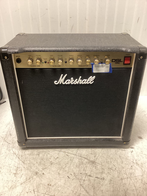 Vist Large View of Product Image Which is Used Marshall DSL15C 1 x 12 Tube Combo Amplifier 1 x 12