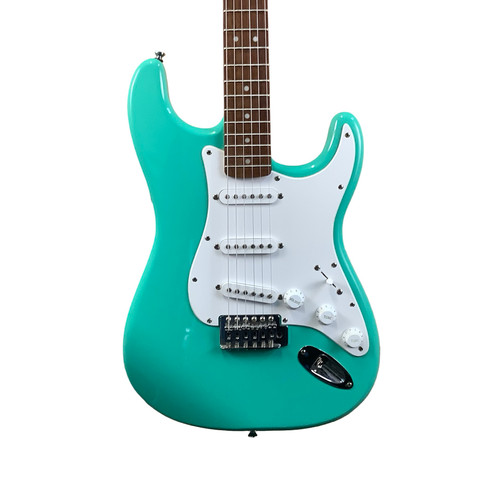 Vist Large View of Product Image Which is Used Squier BULLET STRAT Electric Guitar Green 6-String