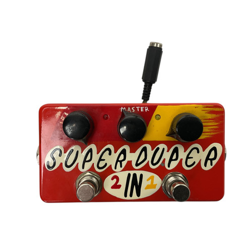Vist Large View of Product Image Which is Used Zvex SUPER DUPER 2 IN 1 Boost Pedal