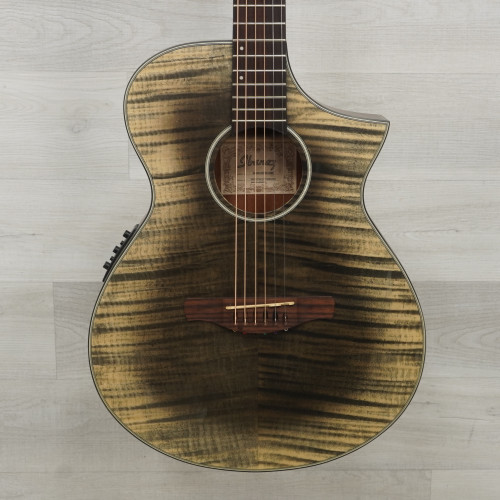 Vist Large View of Product Image Which is Used Ibanez AEWC32FM Laminate Top Acoustic Guitar