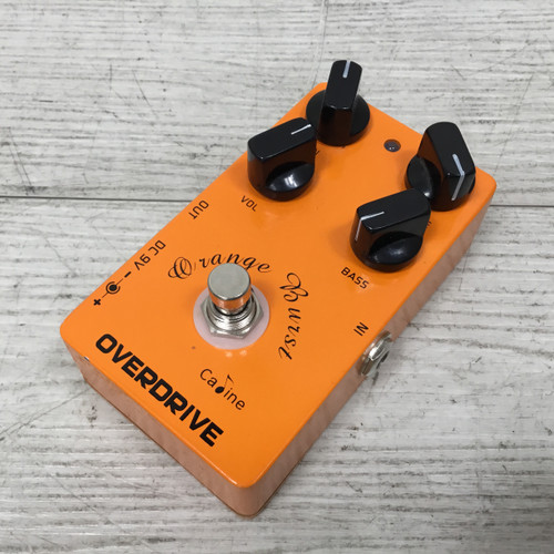 Vist Large View of Product Image Which is Used CaLine Orange Burst V1 Overdrive Pedal