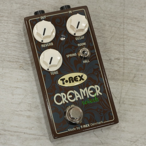 Vist Large View of Product Image Which is Used T-rex Engineering Creamer Reverb Pedal